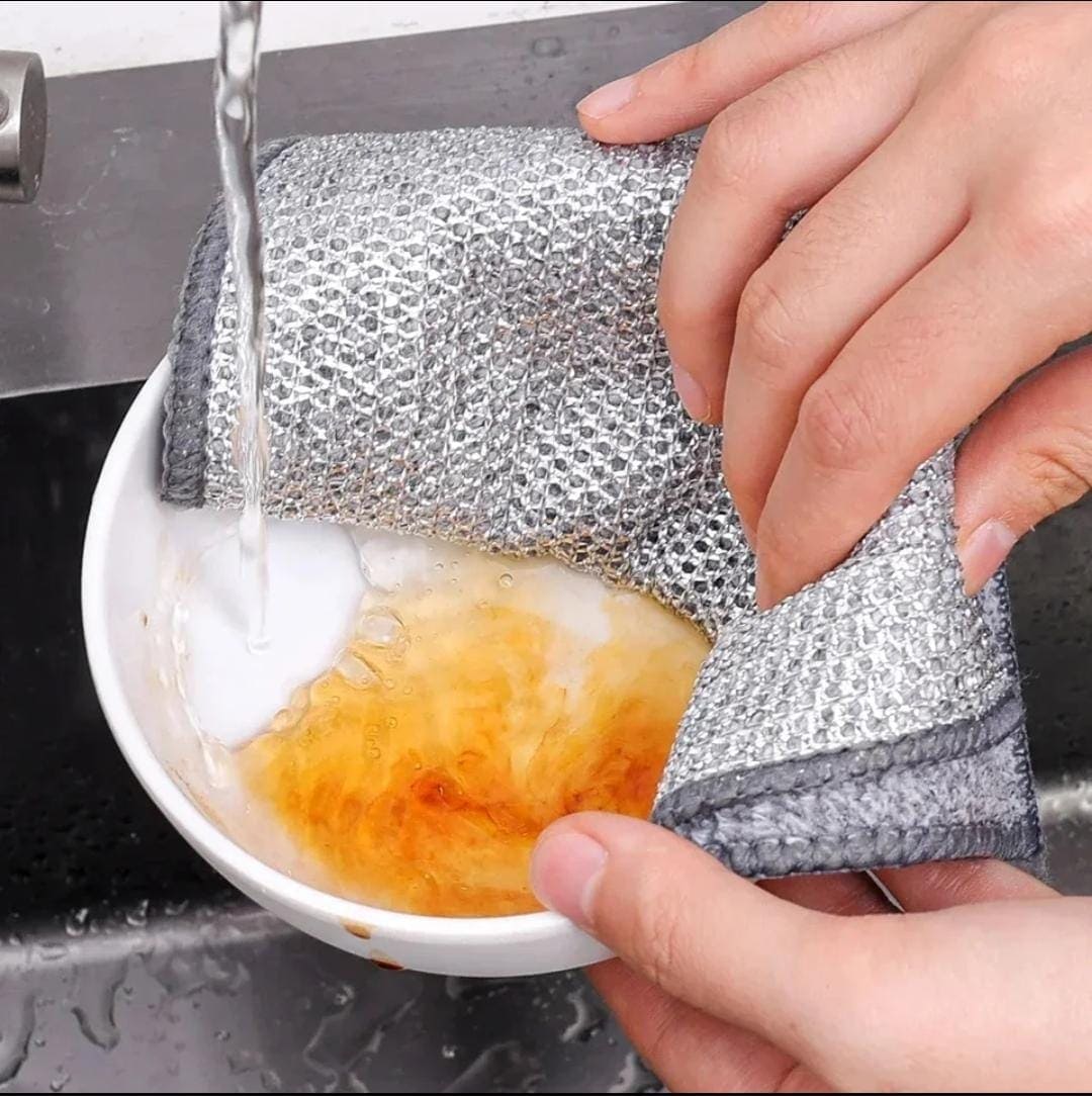 Steel Wire Dishwashing Cloth