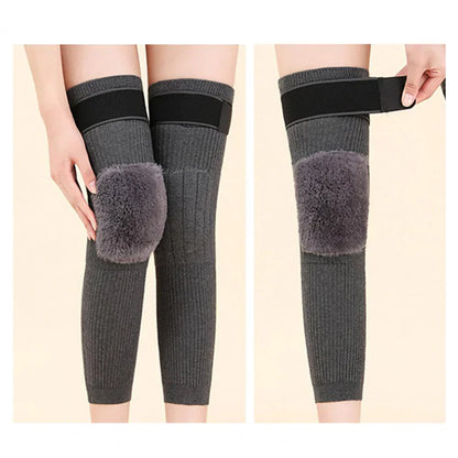 Thick Woolen Blend Warm Relief Thermal Knee Pad Leg Guard