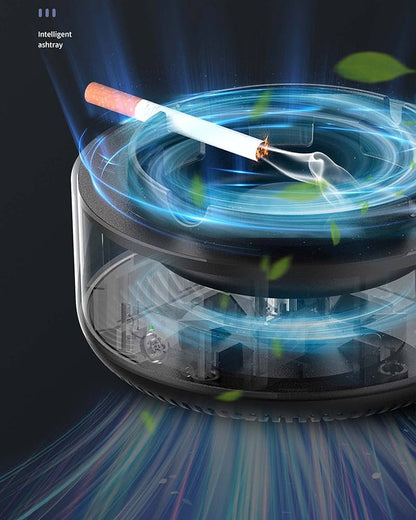 Smart Smoke Suckion Ashtray ( Hot Selling in Pakistan️‍🔥 )