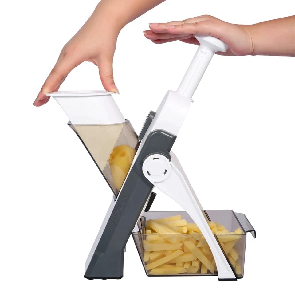 5 in-1 Multifunctional Manual Mandolin Vegetable Slicer Cutter Food & Chopper