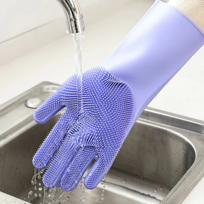 SiliClean™ - Magic Silicone Dishwashing Gloves