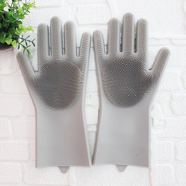 SiliClean™ - Magic Silicone Dishwashing Gloves